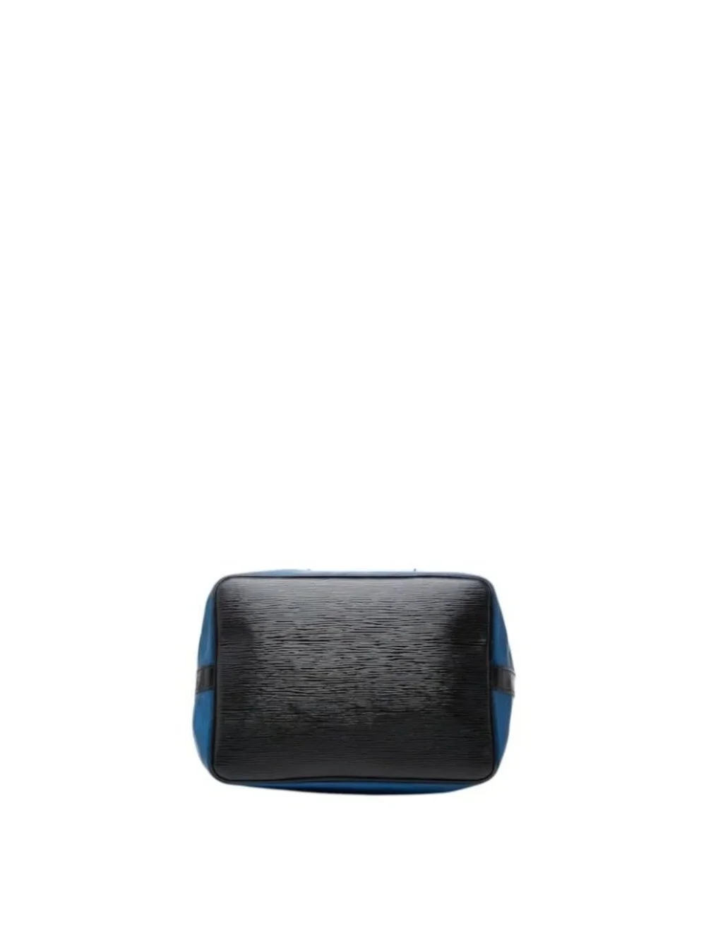 Louis Vuitton Epi Petit Noe Shoulder Bag Toledo Blue Noir Leather